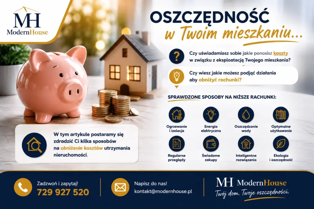 Oszczędność w mieszkaniu - jak obniżyć koszty utrzymania nieruchomości